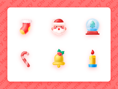 Merry Christmas! design icon illustration