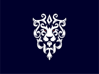 Lion Ornament Logo