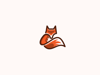Fox animal art fox logo wolf