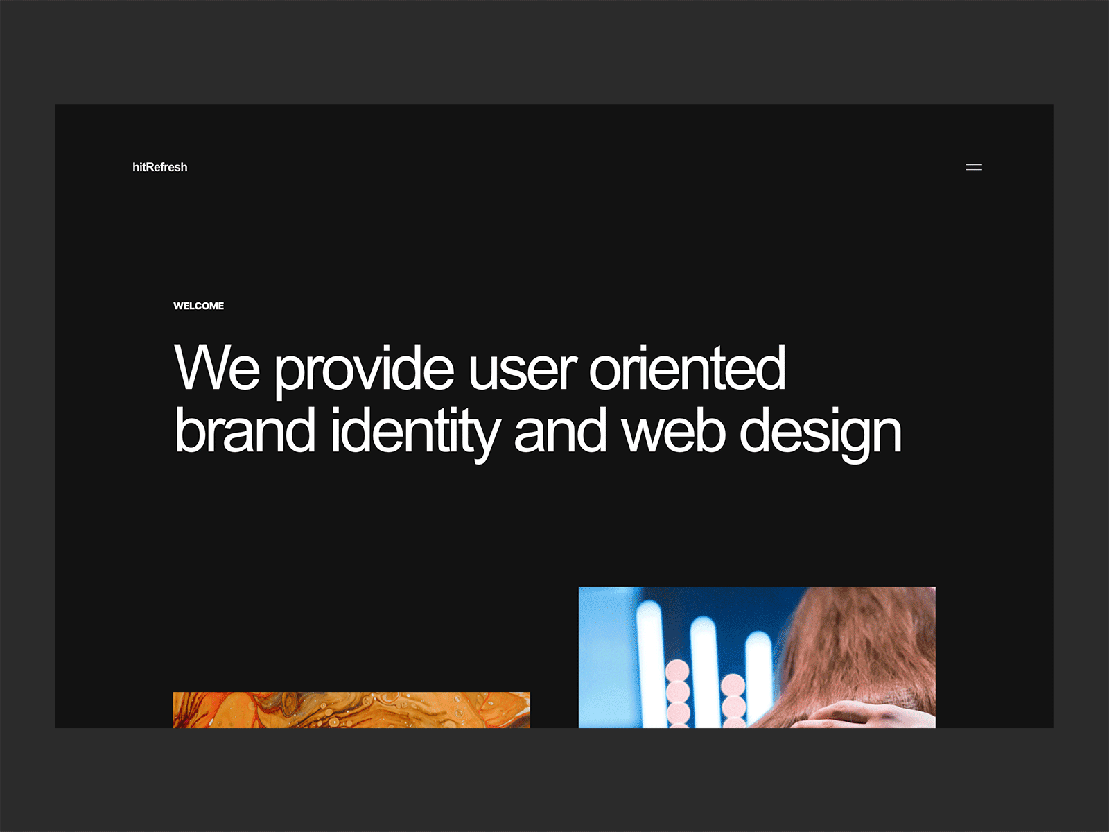 Dark Mode Website