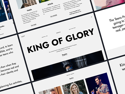 Church Conference Website Pages