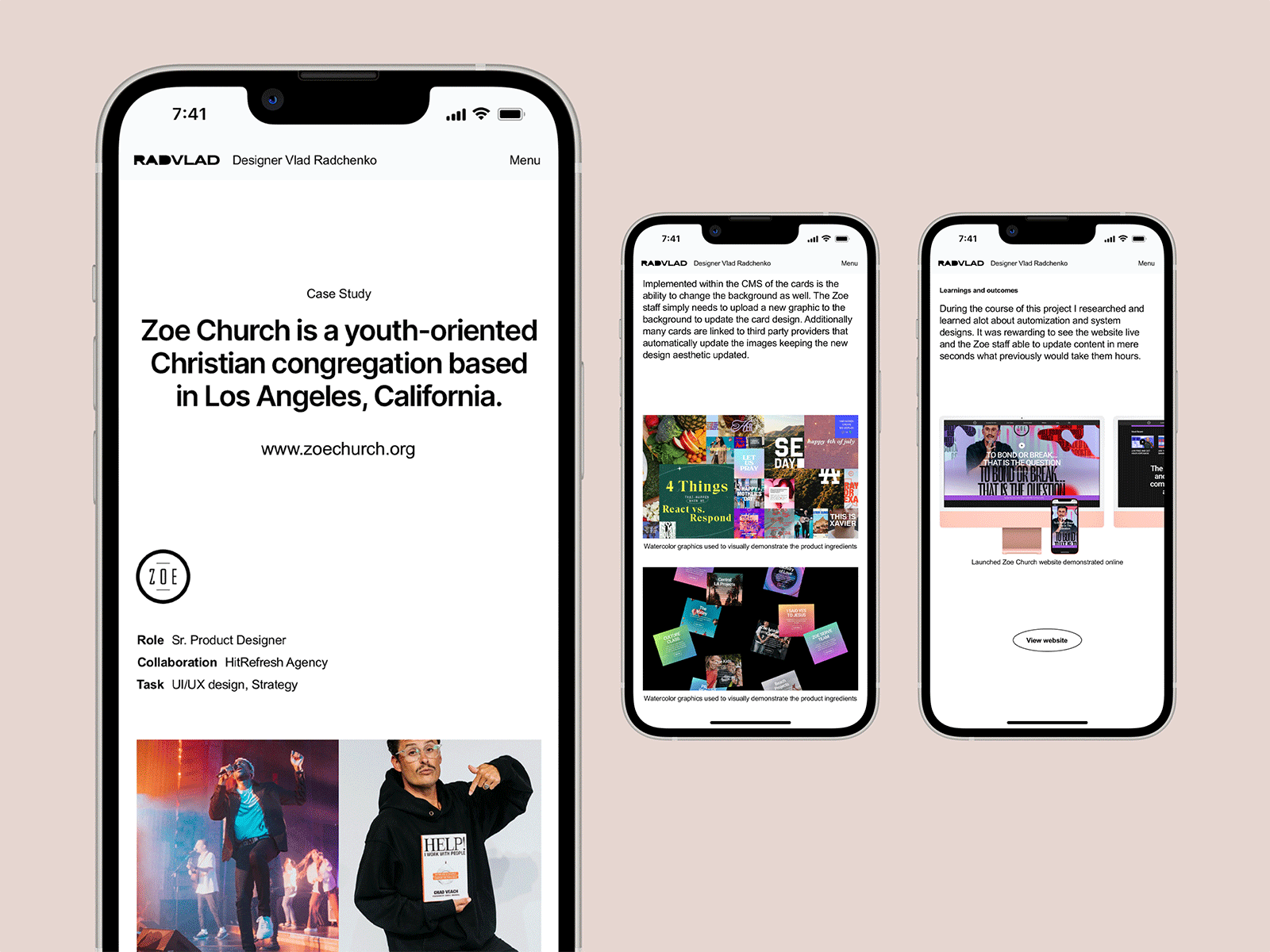 Case Study - Zoe Church Design System