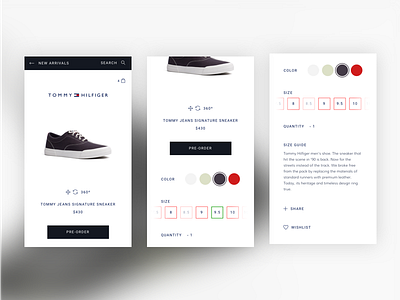 E-commerce Product Page app branding case study creative design flat minimal mobile portfolio ui design ux design visual