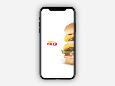 Concept IN-N-OUT app app creative digital iphone x minimal ui ui design user interface ux ux design visual