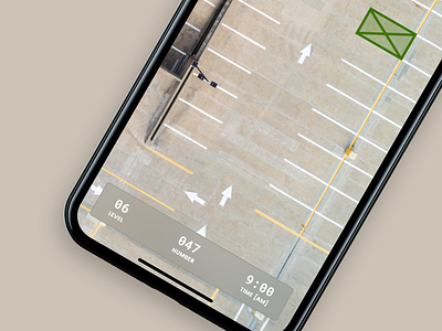 SmartGarage — Parking Interface app car daily ui digital ios location minimal ui ux vehicle