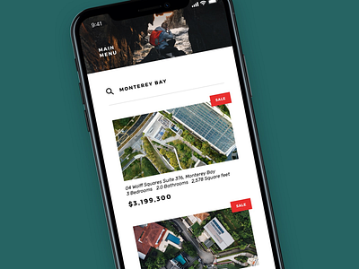 Ace Realtors app creative design digital ios marketing minimalistic realtor ui ux