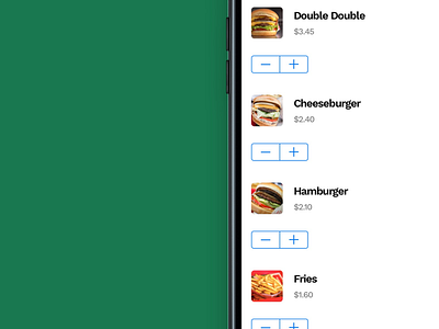 IN-N-OUT Concept app concept creative design digital fast food food marketing minimal ui