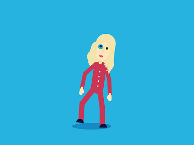 Hayley of Paramore 2d branding character dribbble icon identity inspirations shot simple vector