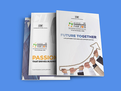 Cover Design - CII brochure business catalogue cover design f1digitals future graphics together