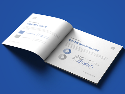 Brand Manual Design - Dream Properties brand brochure business catalogue cover design f1digitals future graphics mannual together