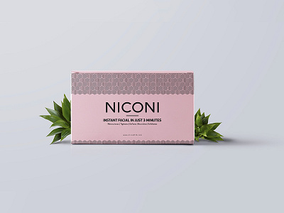 NIconi - Label Design design graphics label niconi package photoshop ui vector