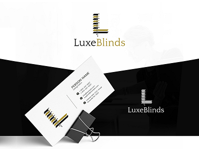 Logo Design brabding logo logo design luxwblinds nisha nishadroch