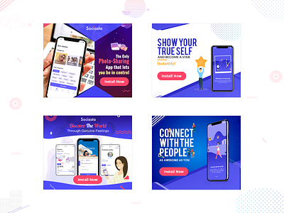 Banner Set adwards banner bannerset googleadwards nisha sociasta