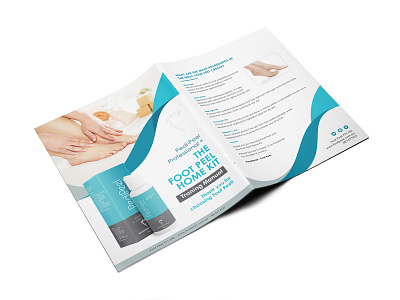 The Foot Peel Home Kit Brochure Design