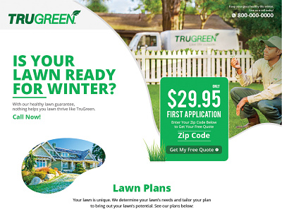 TruGreen Web Page Design