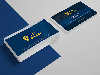 Kean Energy Business Card Design