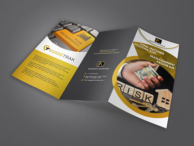 Management Program Brochure Design ad advertisement brochure brochure design brochure layout brochure mockup catalog design graphics nisha nisha f1 nishadroch print design