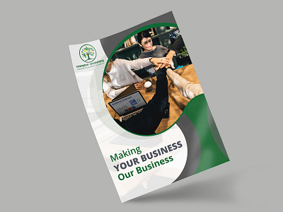 Making Your Business Our Business Flyer Design ad advertisement banner branding design flyer graphics instagram nisha nisha droch nisha f1 poster