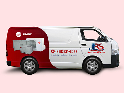 JRS Van Cover Design ad advertisement car car wrap decor decorating centre design nisha nisha droch nisha f1 printing van van cover van wrap