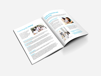 Business And Technology Brochure Design