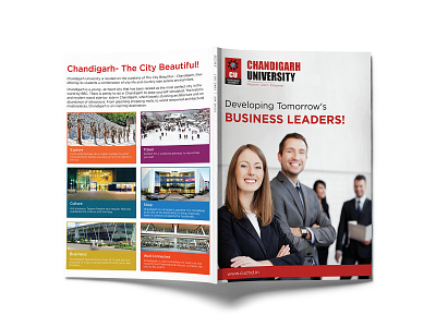 Chandigarh University Brochure Design advertisement brochure brochure design brochure layout brochure mockup catalog design flyer graphics instagram nisha nisha f1 nishadroch print