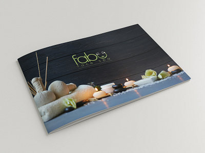 Fabu Face Spa Brochure Design