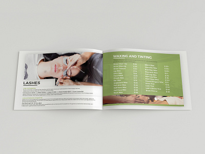 Lashes Brochure Design