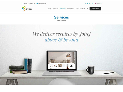 Services Web Page Design