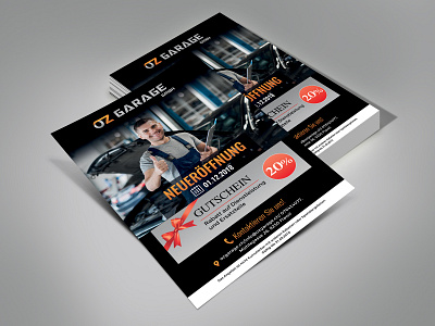 Neueroffnung Flyer Design ad advertisement banner branding design flyer graphics instagram nisha nisha droch nisha f1