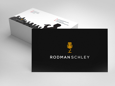 Rodman Schley Business Card business card business card template card company design designer business card nisha nisha droch nisha f1