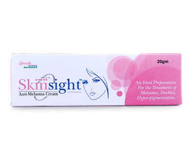 Skinsight Cream Packaging Design beauty cream graphics label nisha nisha droch nisha f1 pack design packaging product design product label product packaging