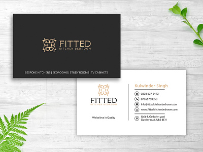 Fitted Business Card Design brand branding business card business card template business cards design card company design designer business card identity nisha nisha droch nisha f1