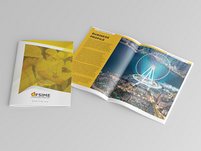 Business Profile Brochure Design