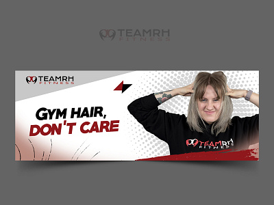 Teamrh Fitness Banner Design ad advertisement banner design fitness graphics gym instagram nisha nisha droch poster vector