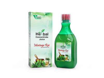 Herbal Concentrate Juice Packaging Design