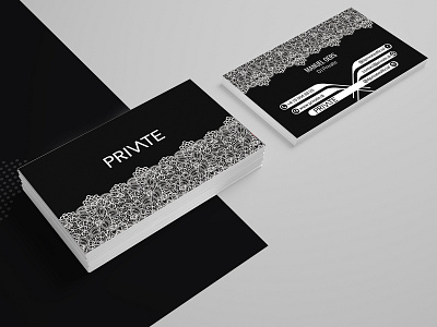 Private Business Card Design advertisement business card business card template card company design designer business card nisha nisha droch nisha f1