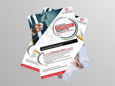 Forensic Audits Flyer Design