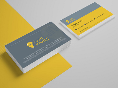 Kean Energy Business Card Design