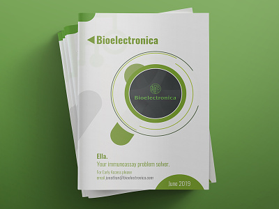 Bioelectronica Brochure Design brochure brochure design brochure layout brochure mockup catalog design flyer graphics nisha nishadroch print