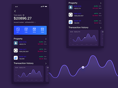 Blockchain project ui