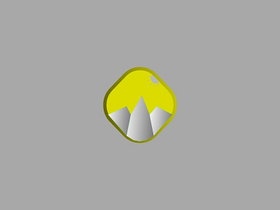 Logo Land Logo Project air and gold logo logoland luxury mountain project silver sun