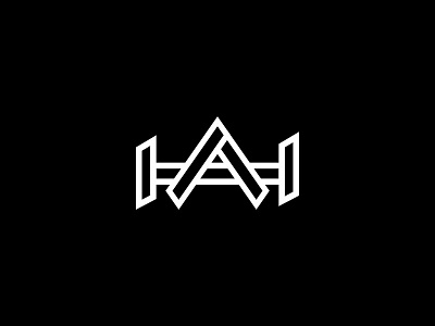 Alen Hršak Monogram Logo Project Design