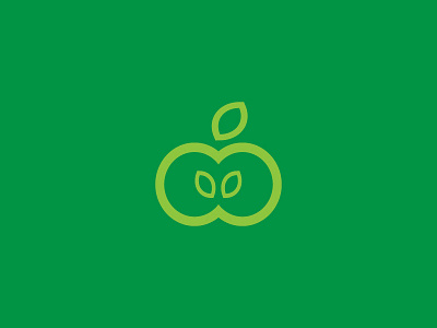 An Apple Logo Idea Branding Design an apple branding design dn dragutin ecology fruit green idea logo nesek