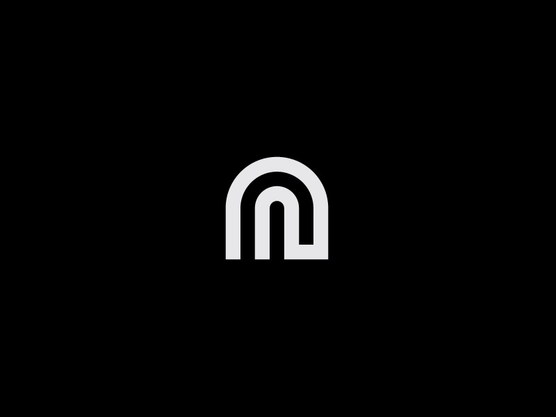 N Logo Design by Dragutin Nesek on Dribbble