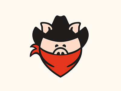 Chorizo Bandito bacon bandit illustration pig