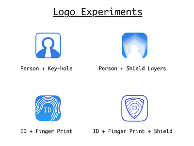 Logo Experiments app logo clean color icons logo sketch app
