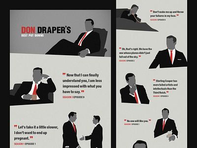 Mad Men Illustrations