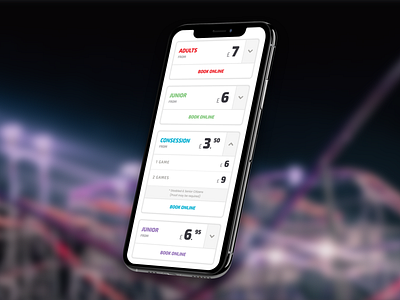 Mobile Pricing Table