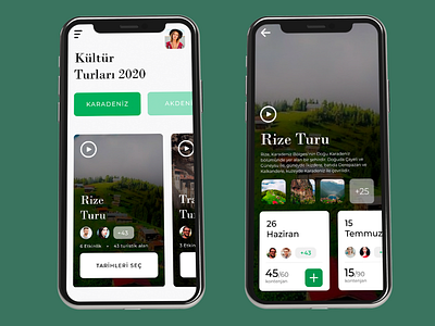 Culture Tours App app culture design figma mobile tours travel typography ui