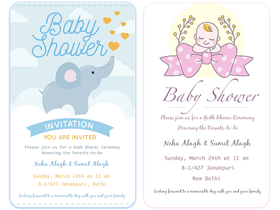 Baby Shower Cards